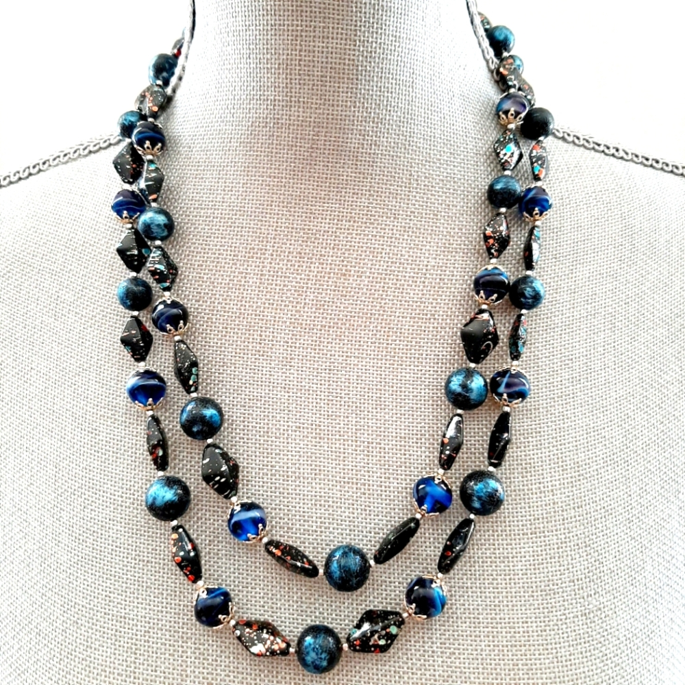Vintage Double Strand Necklace